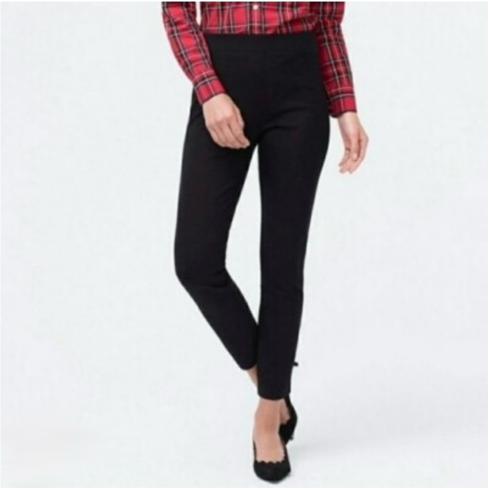 J.Crew Gigi Pant with Velvet Tuxedo Stripe